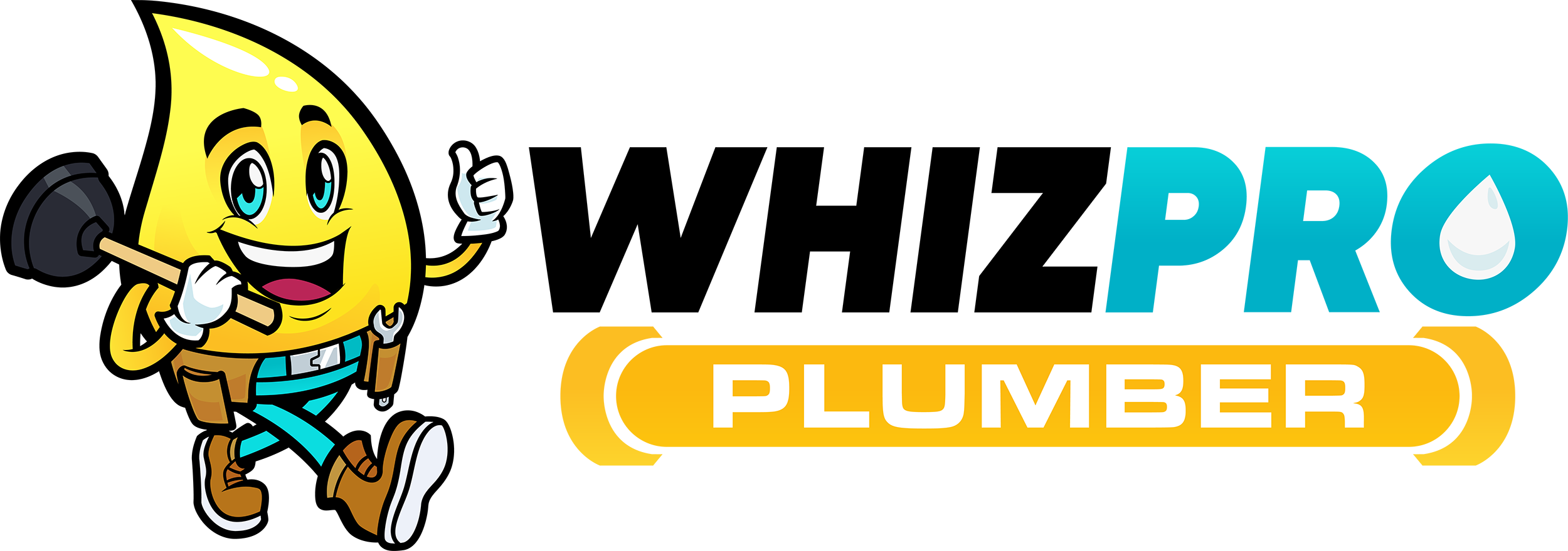 WhizPro Plumber Logo